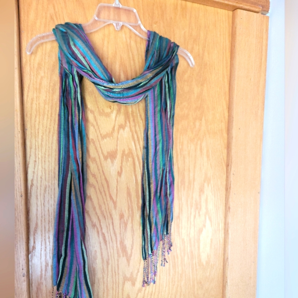 Mutli colored scarf